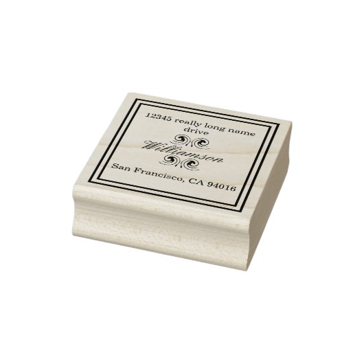 Aangepaste retourpostzegel rubberstempel (Stempel)