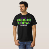 Aangepaste Retro 8-Bit Neef Crew Matching Gamer T-shirt (Voorkant volledig)