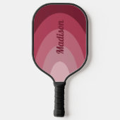 Aangepaste retro-arch pickleball paddle (Achterkant)