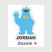 Aangepaste Retro Art Big Bird Sticker (Vel)