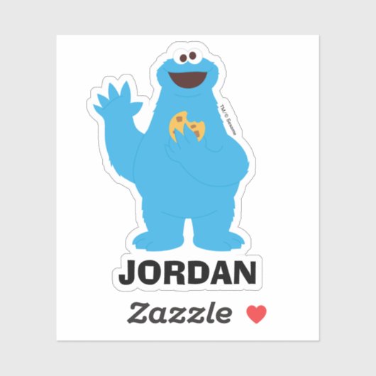 Aangepaste Retro Art Big Bird Sticker (Vel)