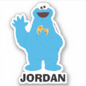 Aangepaste Retro Art Big Bird Sticker (Voorkant)