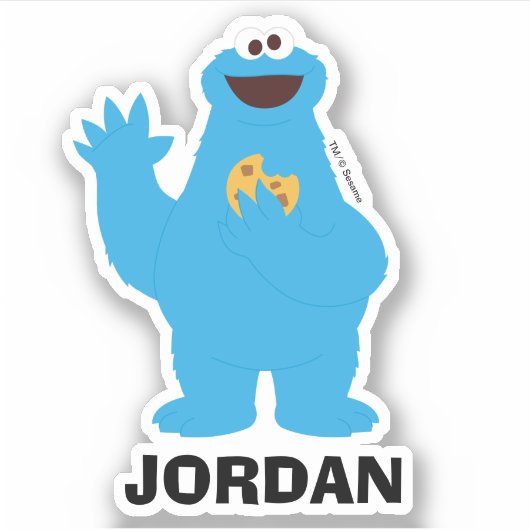 Aangepaste Retro Art Big Bird Sticker (Voorkant)