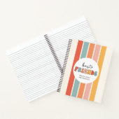 Aangepaste Retro Beste Vrienden BFFs Schattigee Be Notitieboek (Binnen)