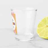 Aangepaste Retro Beste Vrienden BFFs Schattigee Be Shot Glas (Rechts)