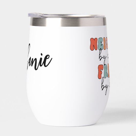 Aangepaste Retro Buren door Toeval Vrienden door K (Rechts)