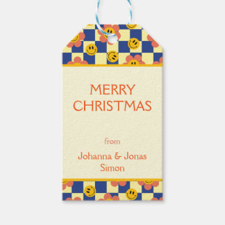 Aangepaste retro cadeaulabel