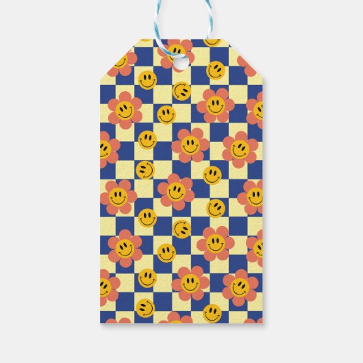 Aangepaste retro cadeaulabel (Achterkant)