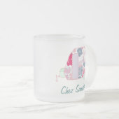 Aangepaste Retro Caravan Coffee Mugs Matglas Koffiemok (Voorkant rechts)