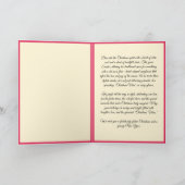 Aangepaste  Retro "Christmas Vibes" Santa Feestdagen Kaart (Binnen)