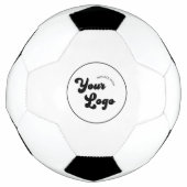 Aangepaste Retro Cirkel rondom bedrijf, met Logo Voetbal (Voorkant)