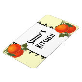 Aangepaste Retro Crate Art Sinaasappels Magnet Magneet (Linkerzijde)