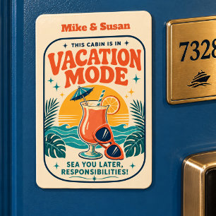 Aangepaste Retro Cruise Deur Decoratie Magneet