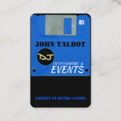 Aangepaste Retro-game diskette 3 Visitekaartjes (Voorkant)