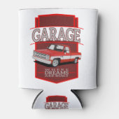 aangepaste retro garage c10 blikjeskoeler (Voorkant)