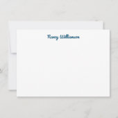 Aangepaste Retro kleurrijke Snoep Pastels Stripes Notitiekaartje (Voorkant)