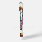 Aangepaste Retro Kustparadijs Bloesems Case-Mate iPhone Case (Achterkant / Links)