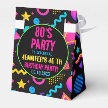 Aangepaste Retro Neon 80's Verjaardag – Leuk voor