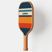 Aangepaste retro pickleball paddle (Links)