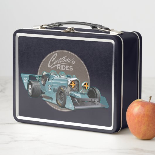 Aangepaste retro race auto concept (In situ)
