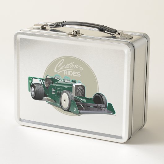 Aangepaste retro race auto concept (Voorkant)