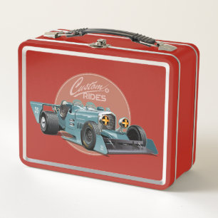 Aangepaste retro race auto concept