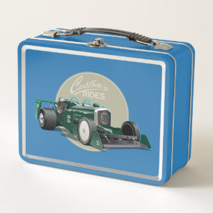 Aangepaste retro race auto concept