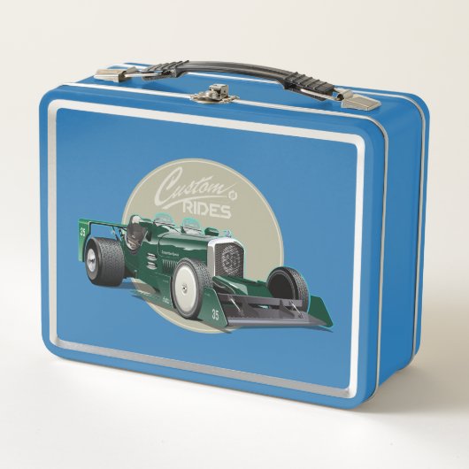 Aangepaste retro race auto concept (Voorkant)