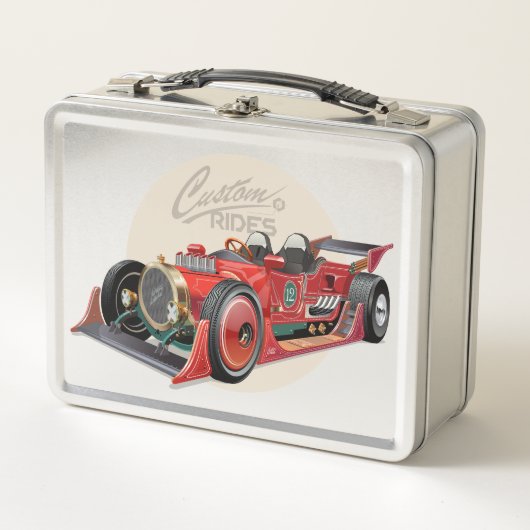Aangepaste retro race auto concept (Voorkant)