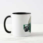 Aangepaste retro race auto concept mok (Links)