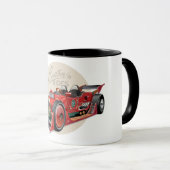 Aangepaste retro race auto concept mok (Voorkant rechts)