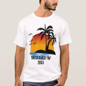 Aangepaste Retro Reünie  T-shirt (Voorkant)