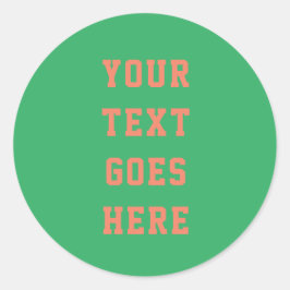 Aangepaste Retro Text Sticker – Bewerkbare jaren 7