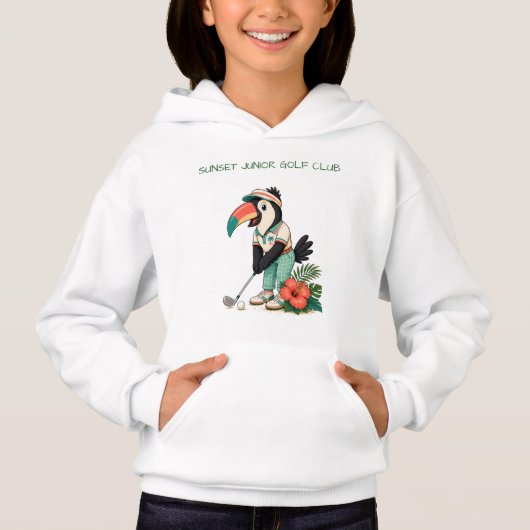 Aangepaste Retro Toekan Junior Golfclub Kids (Voorkant)