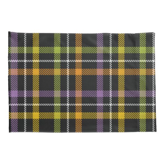 Aangepaste retro van de feestdag van de halloween kussensloop (Achterkant-Rechts)