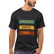 Aangepaste Retro Verjaardag Op Elke Leeftijd Vinta