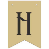 Aangepaste Retro Vinyl Record Bunting Flags Vlaggetjes (Tweede vlag)