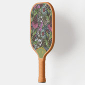 Aangepaste Retro Wilde Bloem Wintertuin Pickleball Paddle (Links)