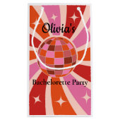 Aangepaste retrocessie Bachelorette Klein Cadeauzakje (Achterkant)