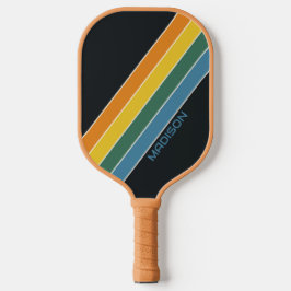 Aangepaste Retrostripes Pickleball Paddle