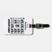 Aangepaste reünie 11 fotocollage bagagelabel (Voorkant horizontaal)