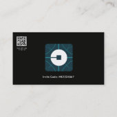 Aangepaste Ride Sharing Uber Driver (nieuwe Uber L Visitekaartje (Achterkant)