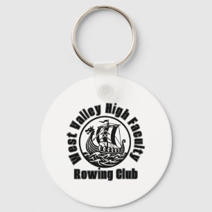 Aangepaste Rijenclub voor Vintage Vikingschip Facu Sleutelhanger