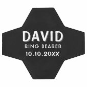 Aangepaste Ringdrager naam bruiloft datum keepomwi Voetbal (Enkel)