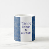 Aangepaste Ringer-Mok, donkerblauw, Gold-effect pa Mok (Center)