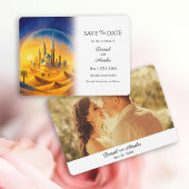 Aangepaste Riyad Saoedi-Arabië Bestemming Save The Date