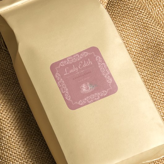  aangepaste Robios rode thee label