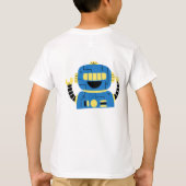 Aangepaste robot t-shirt (Achterkant)