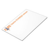 Aangepaste Rocket Scientist-laptops Notitieblok (Schuin)