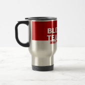 Aangepaste rode BLESSED-TEACHER Reisbeker (Links)